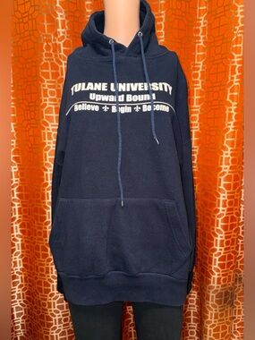 Tulane Hoodie Authentic Life Apparel Womens Medium